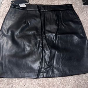 Leather Skirt
